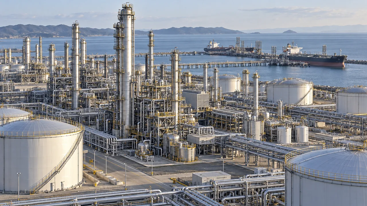 Global sourcing / crude and refined products — illustrative industry image